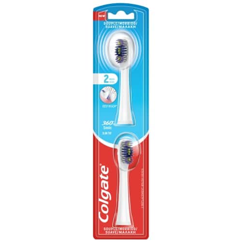 Colgate<sup>®</sup> 360°<sup>®</sup> Sonic Slim Tip Recharges