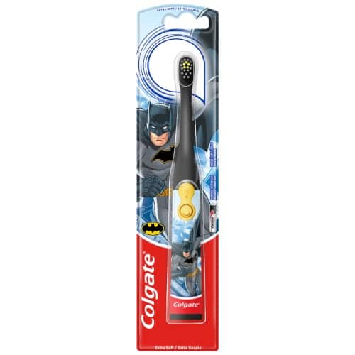 Colgate<sup>®</sup> Brosse À Dents À Piles Batman