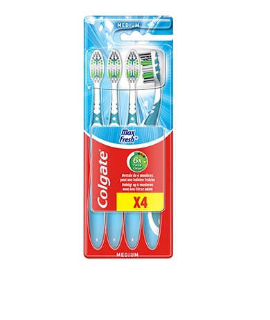 Colgate Max Fresh Brosses à dents - Medium 