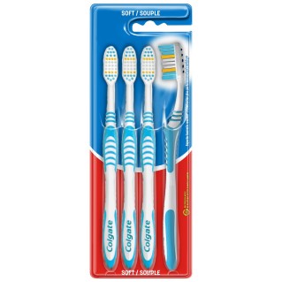 Lot Brosses à dents Colgate Extra Clean Souple