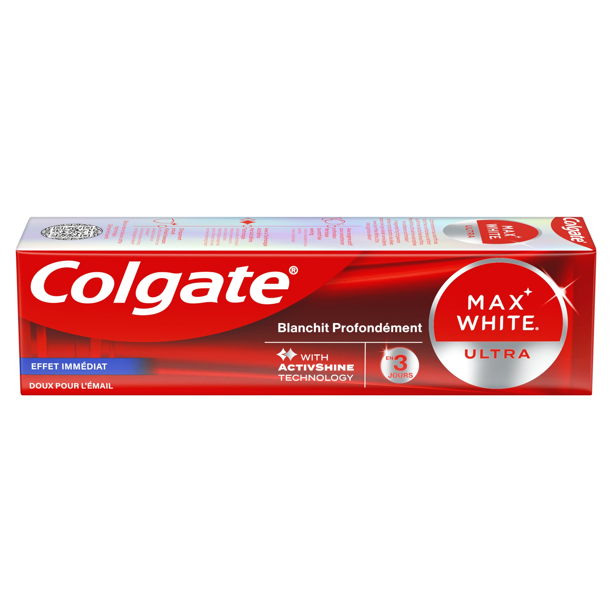 Colgate Max White Ultra Dentifrice Effet Immédiat 75ml | Colgate Max ...