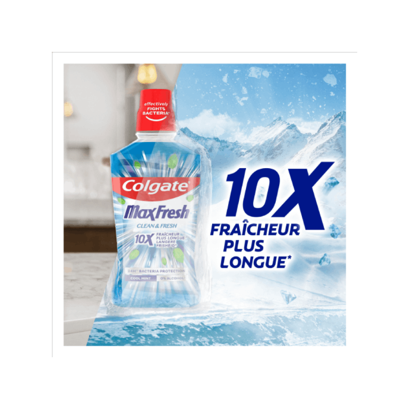 Un bain de bouche 10 fois plus rafraîchissant