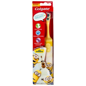 Colgate<sup>®</sup> Brosse À Dents À Piles Minions