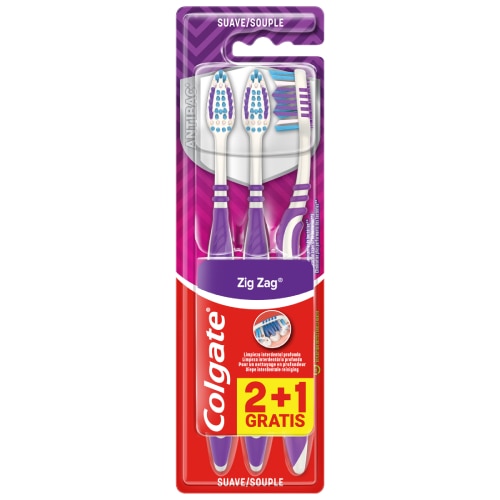 Colgate<sup>®</sup> Zig Zag Souple x3