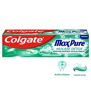 Dentifrice Colgate<sup>®</sup> Max Pure