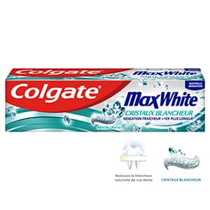 Dentifrice Colgate<sup>®</sup> Max White Cristaux Blancheur