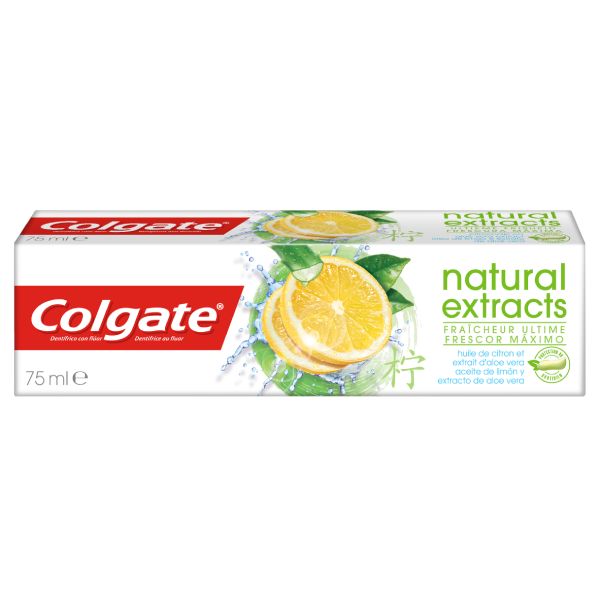 Colgate<sup>®</sup> Extraits Naturels Fraîcheur Ultime