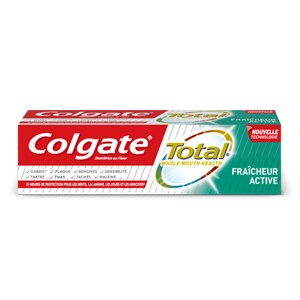 Dentifrice Colgate<sup>®</sup> Total<sup>®</sup> Fraîcheur Active