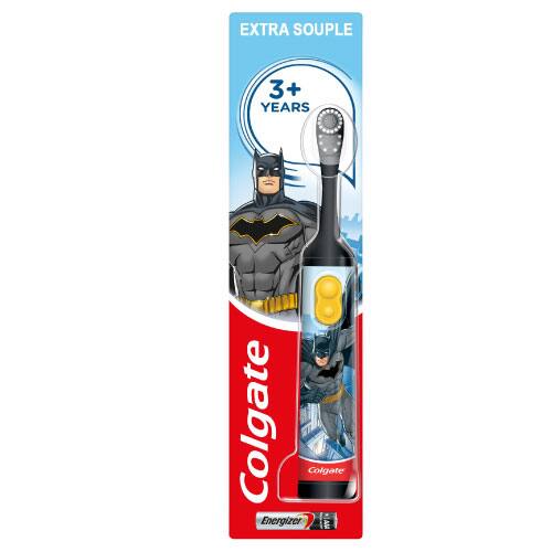 Colgate<sup>®</sup> Brosse À Dents À Piles Batman